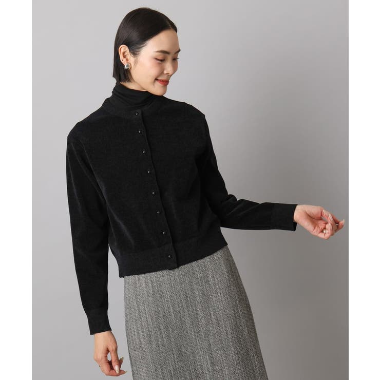 コンパクトモールカーディガン | MICHEL KLEIN | 詳細画像10 