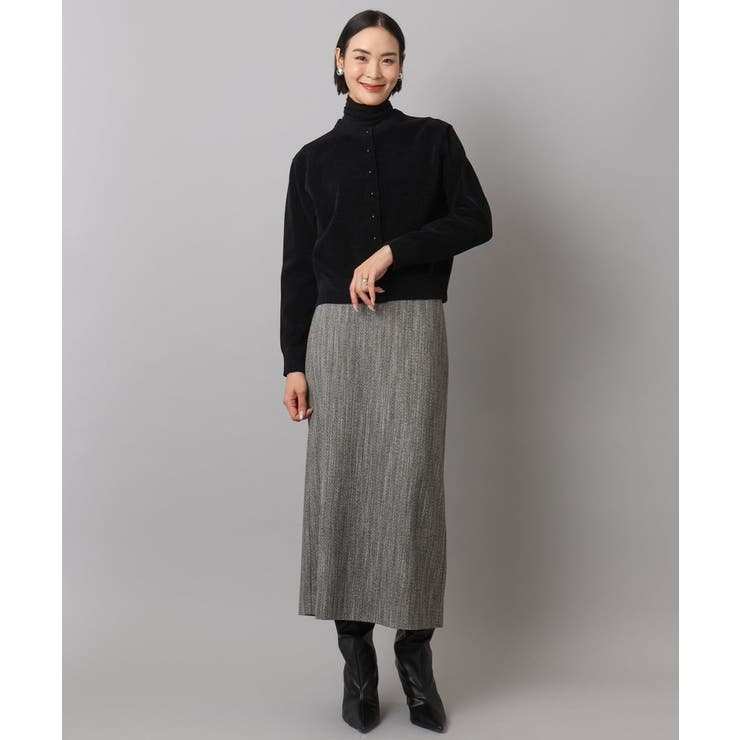 コンパクトモールカーディガン | MICHEL KLEIN | 詳細画像11 