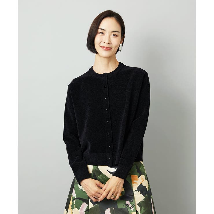 コンパクトモールカーディガン | MICHEL KLEIN | 詳細画像14 