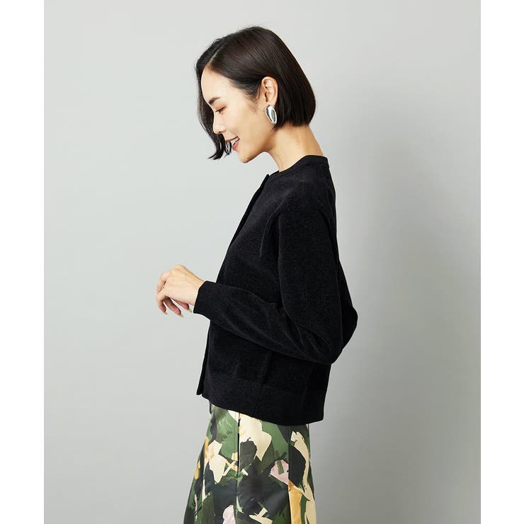 コンパクトモールカーディガン | MICHEL KLEIN | 詳細画像15 