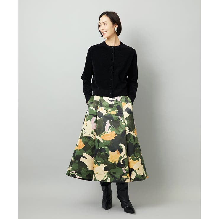 コンパクトモールカーディガン | MICHEL KLEIN | 詳細画像17 