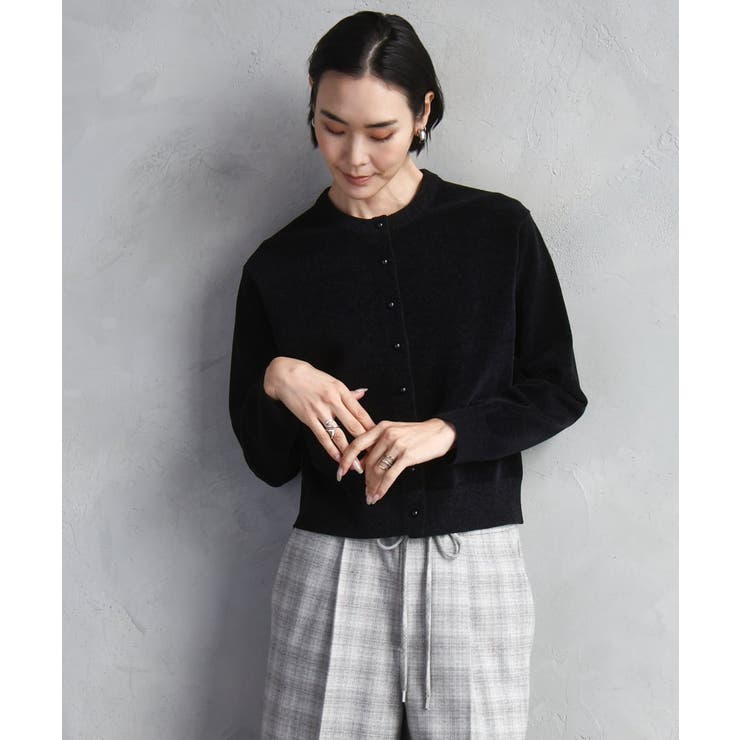 コンパクトモールカーディガン | MICHEL KLEIN | 詳細画像19 