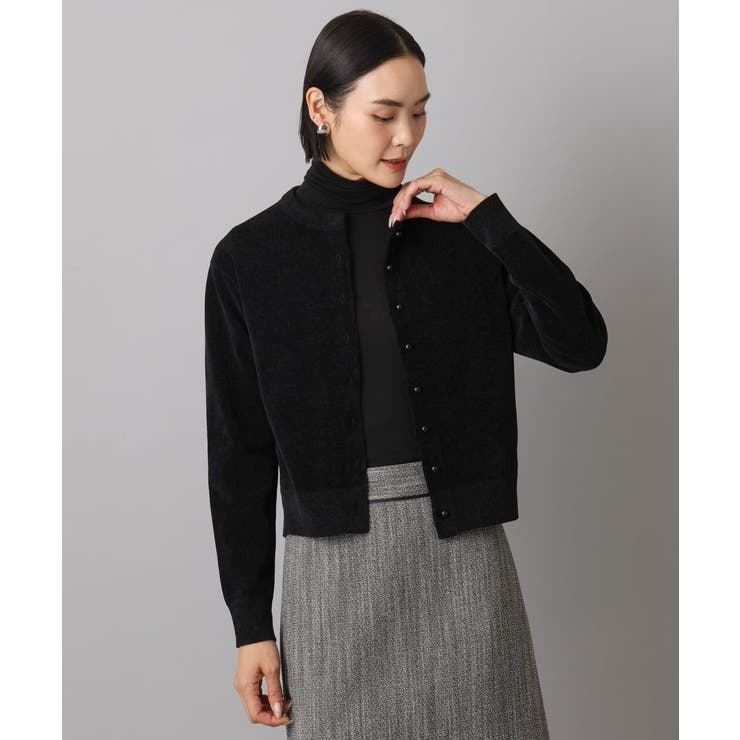 コンパクトモールカーディガン | MICHEL KLEIN | 詳細画像2 
