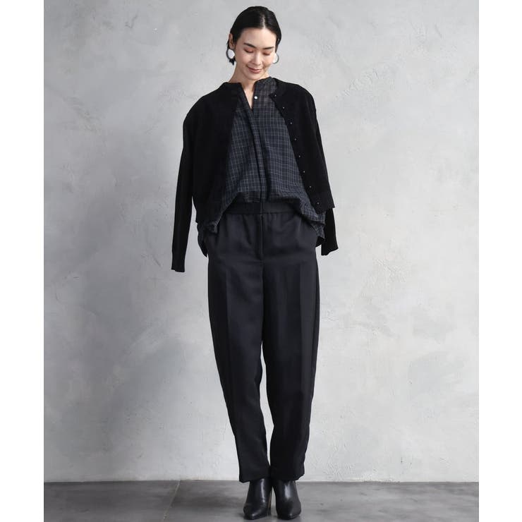 コンパクトモールカーディガン | MICHEL KLEIN | 詳細画像29 