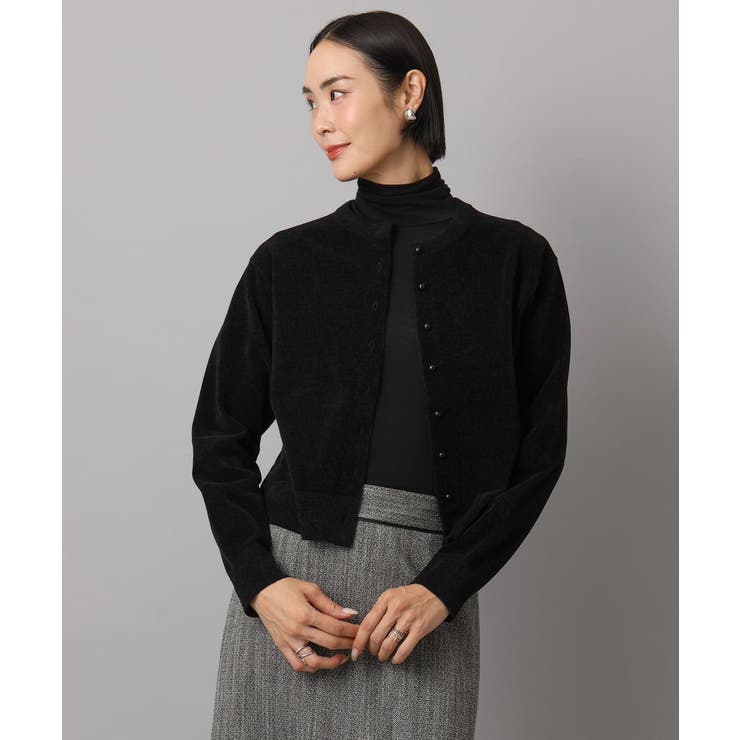 コンパクトモールカーディガン | MICHEL KLEIN | 詳細画像3 