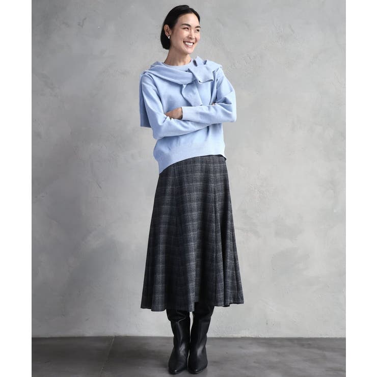 コンパクトモールカーディガン | MICHEL KLEIN | 詳細画像47 