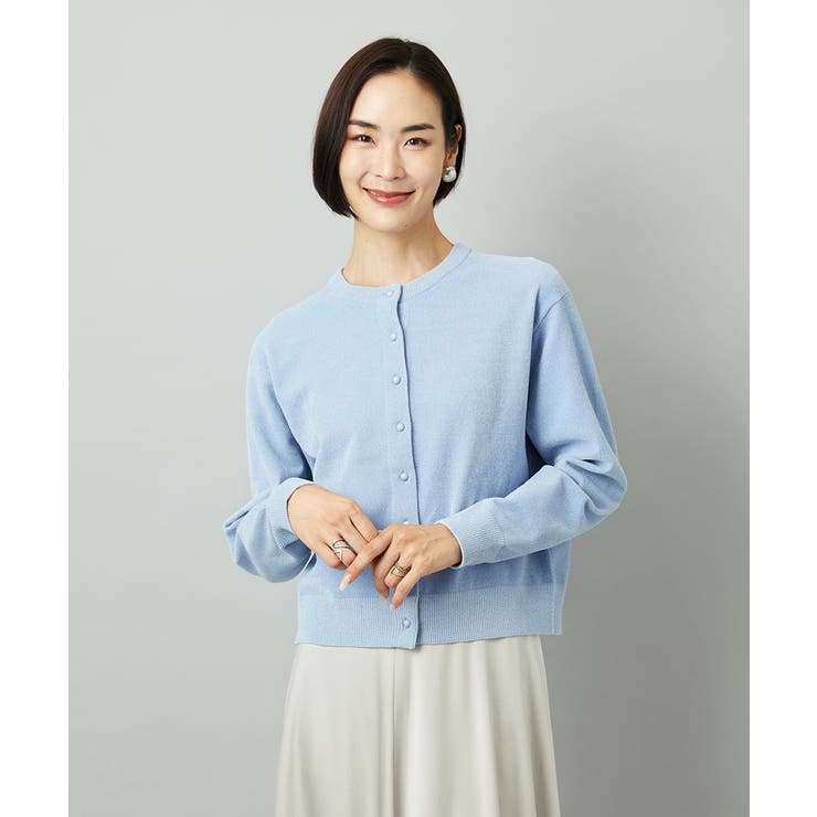 コンパクトモールカーディガン | MICHEL KLEIN | 詳細画像48 