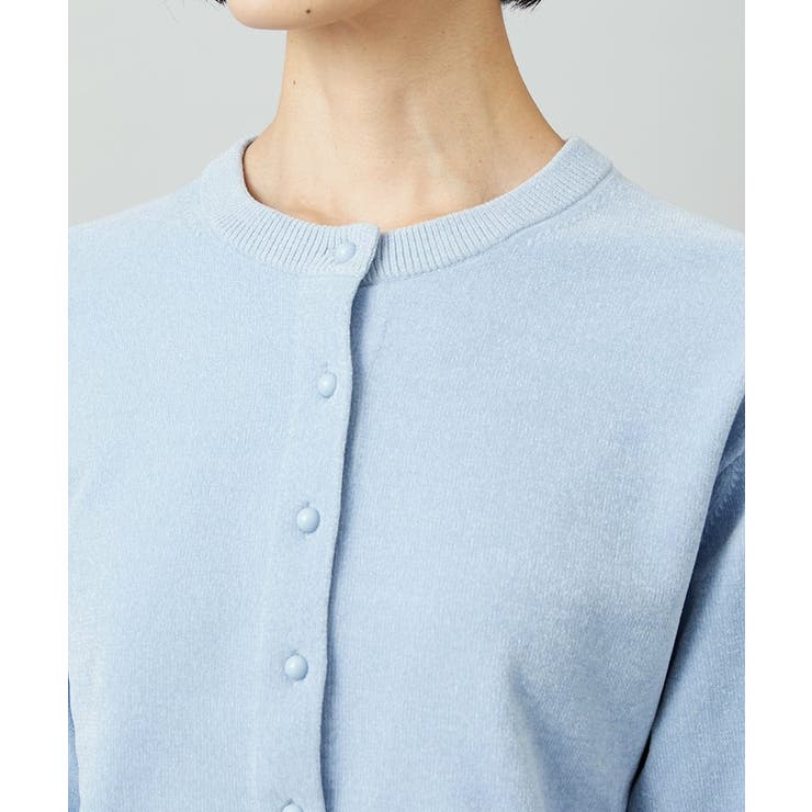 コンパクトモールカーディガン | MICHEL KLEIN | 詳細画像54 