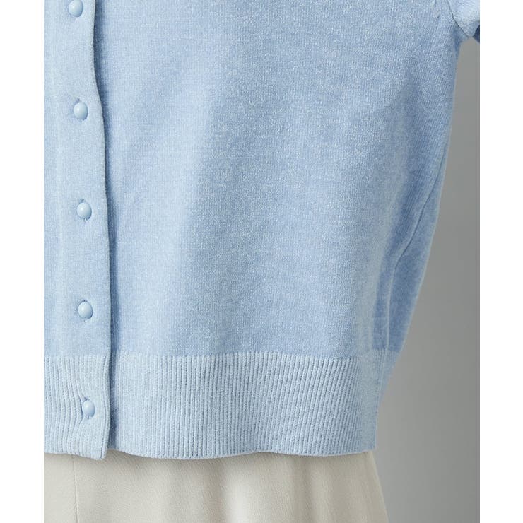 コンパクトモールカーディガン | MICHEL KLEIN | 詳細画像56 