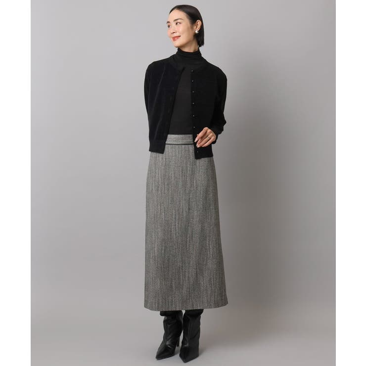 コンパクトモールカーディガン | MICHEL KLEIN | 詳細画像6 