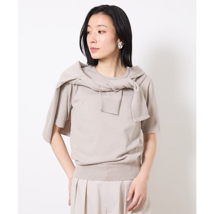 レーヨンナイロンアンサンブル（2点セット） | MICHEL KLEIN | 詳細画像10 