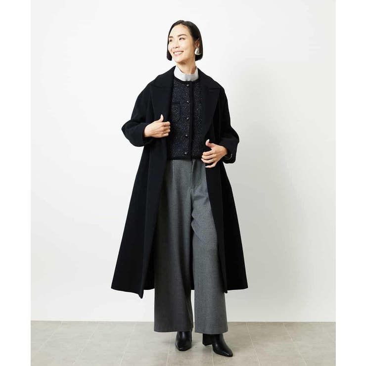 ツィード調モールニットジャケット | MICHEL KLEIN | 詳細画像13 