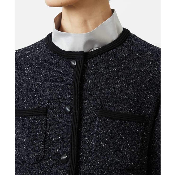 ツィード調モールニットジャケット | MICHEL KLEIN | 詳細画像27 