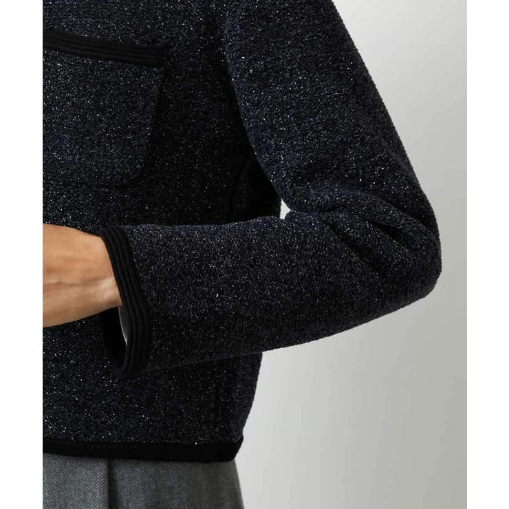ツィード調モールニットジャケット | MICHEL KLEIN | 詳細画像28 