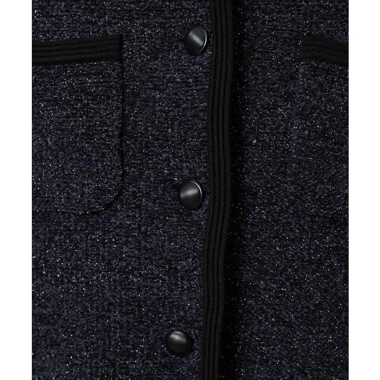 ツィード調モールニットジャケット | MICHEL KLEIN | 詳細画像30 