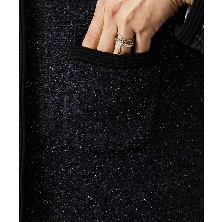 ツィード調モールニットジャケット | MICHEL KLEIN | 詳細画像31 