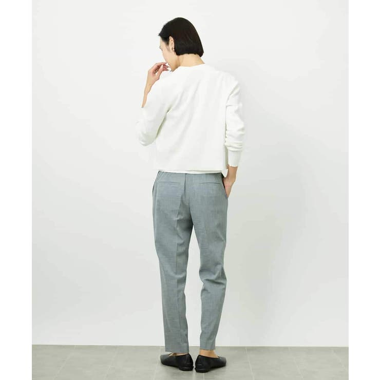 [アンサンブル対応]コンパクトクルーネックカーディガン | MICHEL KLEIN | 詳細画像11 