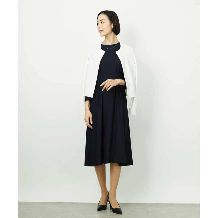 [アンサンブル対応]コンパクトクルーネックカーディガン | MICHEL KLEIN | 詳細画像15 