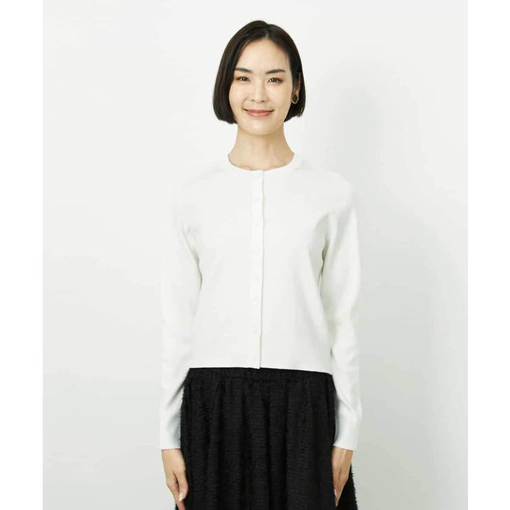 [アンサンブル対応]コンパクトクルーネックカーディガン | MICHEL KLEIN | 詳細画像37 