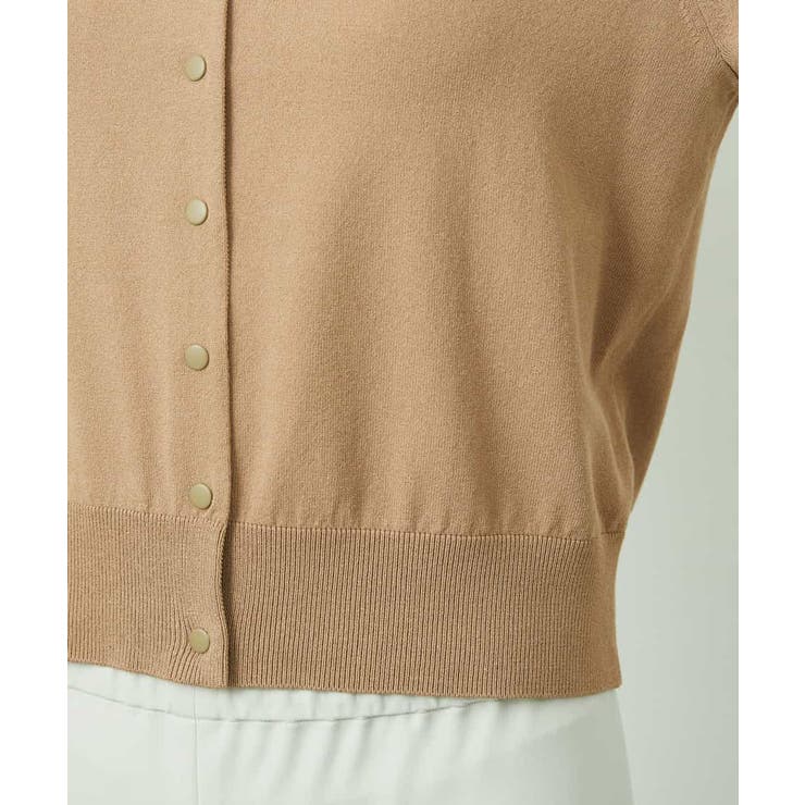 コンパクトクルーネックカーディガン | MICHEL KLEIN | 詳細画像23 