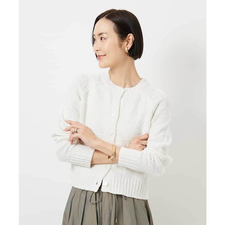 クルーネックカーディガン | MICHEL KLEIN | 詳細画像2 