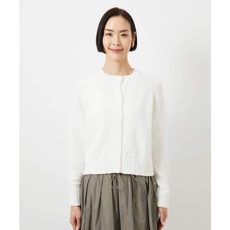 クルーネックカーディガン | MICHEL KLEIN | 詳細画像9 