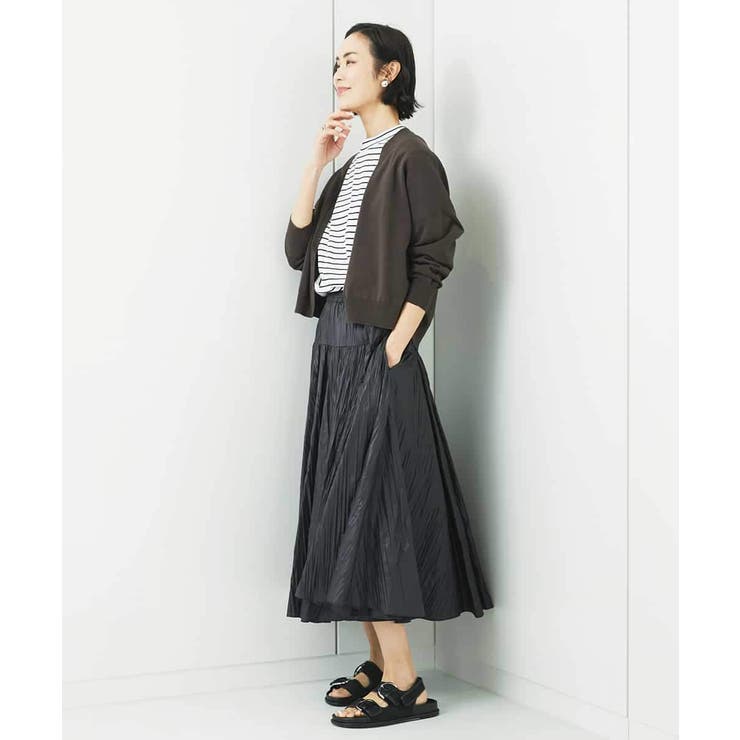 ホールガーメント（R）Vネックカーディガン | MICHEL KLEIN | 詳細画像11 