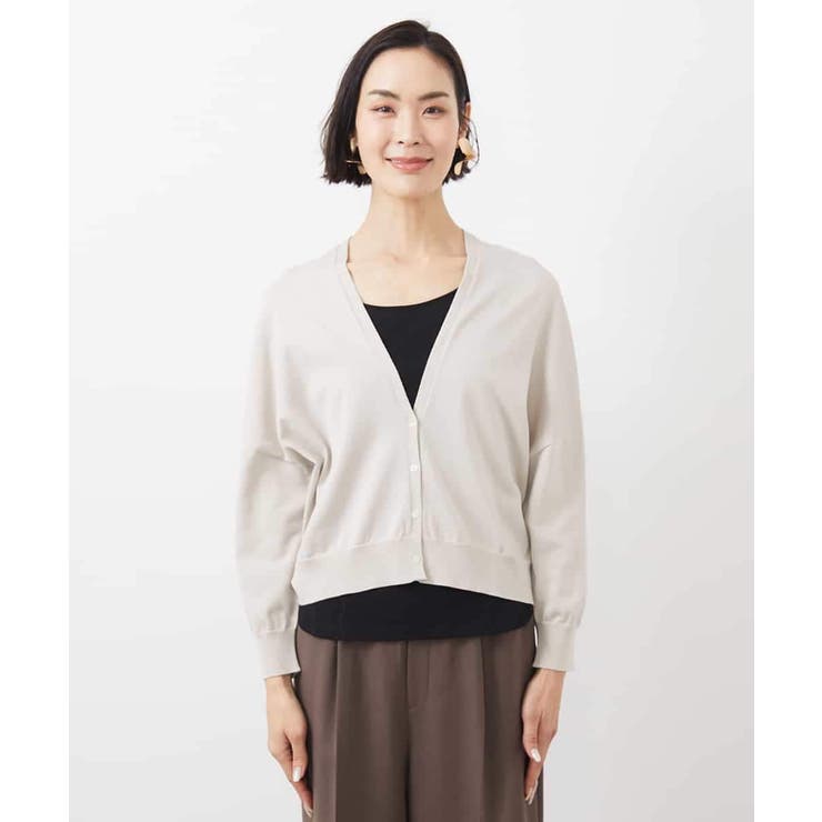 ホールガーメント（R）Vネックカーディガン | MICHEL KLEIN | 詳細画像18 