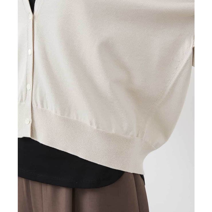 ホールガーメント（R）Vネックカーディガン | MICHEL KLEIN | 詳細画像23 