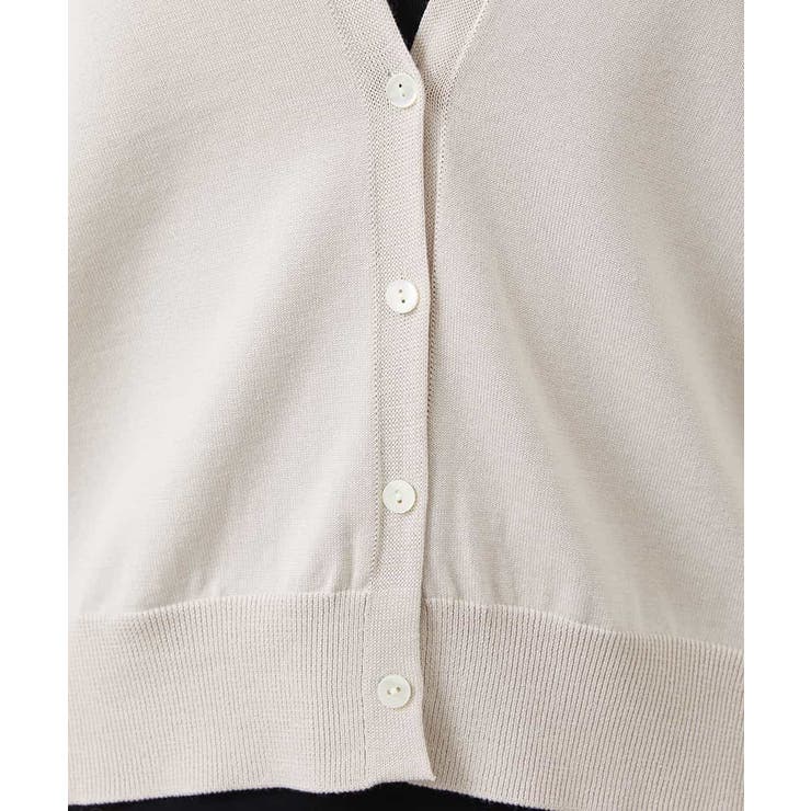 ホールガーメント（R）Vネックカーディガン | MICHEL KLEIN | 詳細画像24 