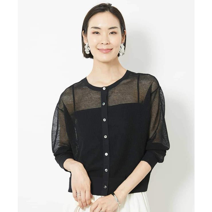 コンパクトシアーニットカーディガン | MICHEL KLEIN | 詳細画像14 