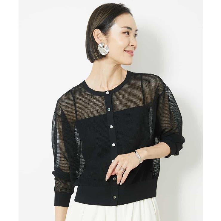 コンパクトシアーニットカーディガン | MICHEL KLEIN | 詳細画像16 