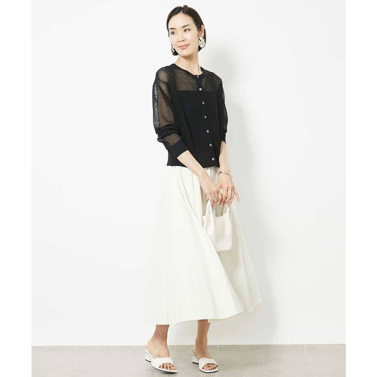 コンパクトシアーニットカーディガン | MICHEL KLEIN | 詳細画像18 