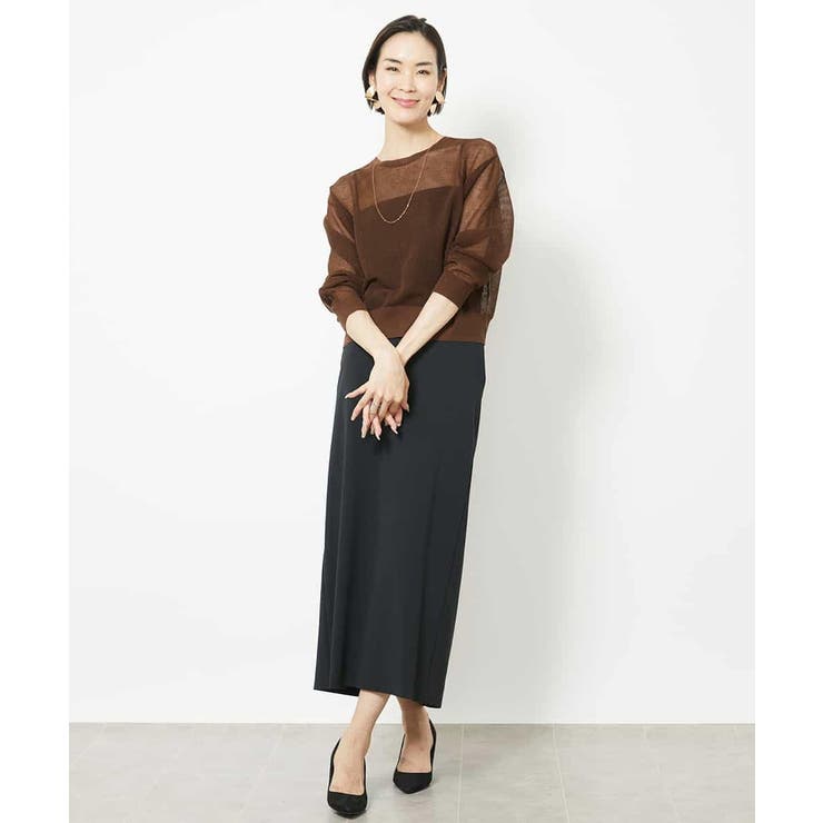 コンパクトシアーニットカーディガン | MICHEL KLEIN | 詳細画像22 