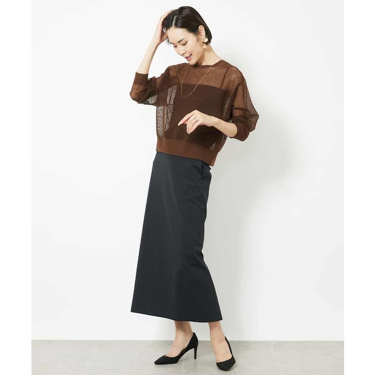 コンパクトシアーニットカーディガン | MICHEL KLEIN | 詳細画像23 