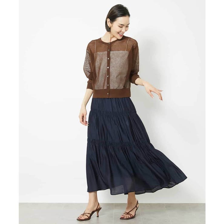 コンパクトシアーニットカーディガン | MICHEL KLEIN | 詳細画像26 