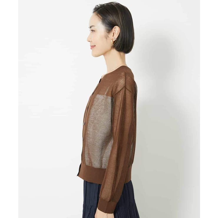 コンパクトシアーニットカーディガン | MICHEL KLEIN | 詳細画像30 