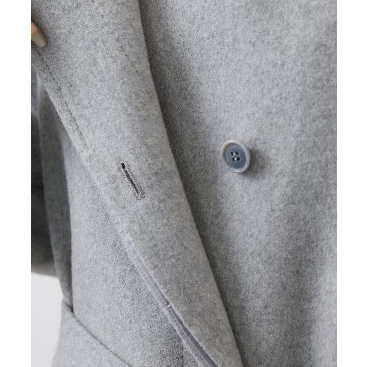 [定番人気]Super100ウールビーバースタンドカラーコート | MICHEL KLEIN | 詳細画像44 