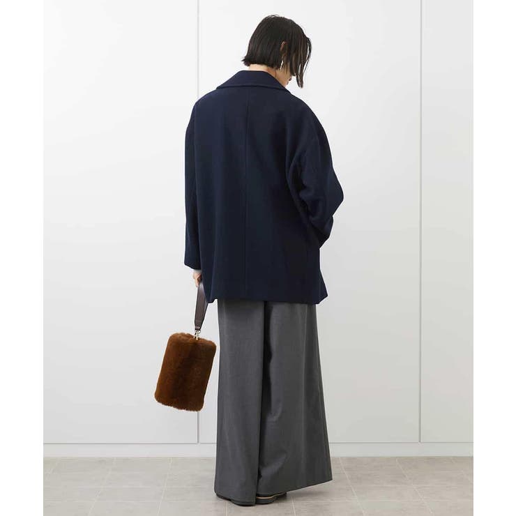 Super100ウールビーバーPコート | MICHEL KLEIN | 詳細画像4 