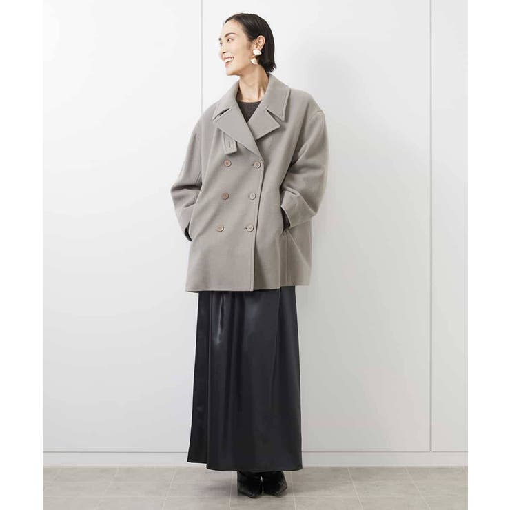 Super100ウールビーバーPコート | MICHEL KLEIN | 詳細画像7 
