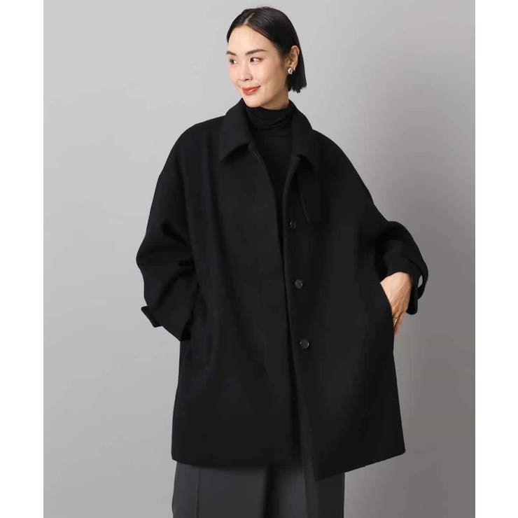 Super100ウールステンカラーコート | MICHEL KLEIN | 詳細画像11 