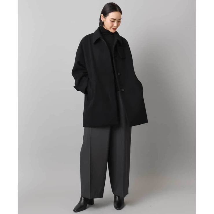 Super100ウールステンカラーコート | MICHEL KLEIN | 詳細画像17 