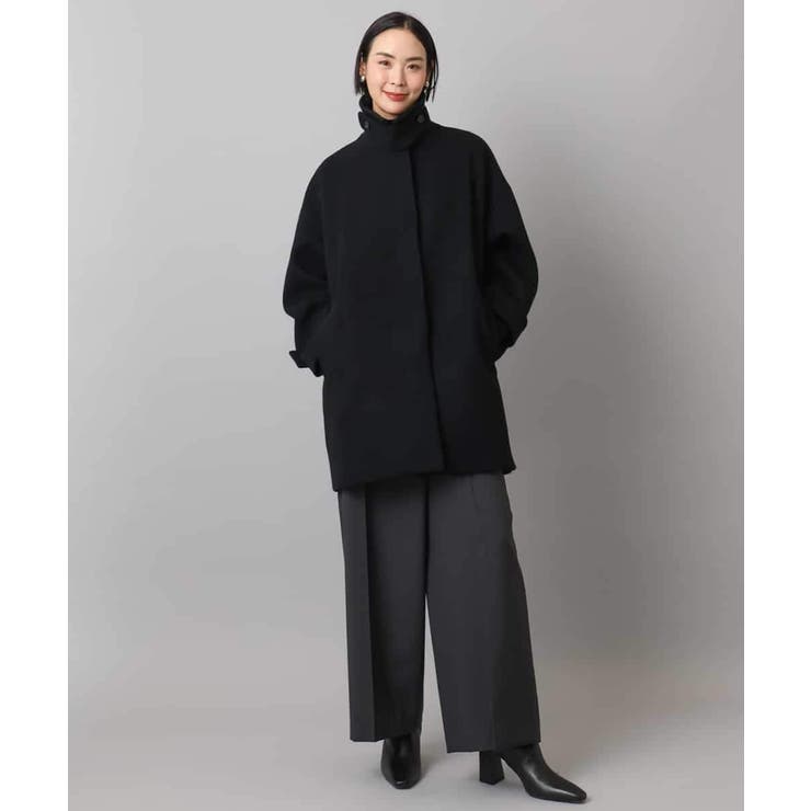 Super100ウールステンカラーコート | MICHEL KLEIN | 詳細画像18 