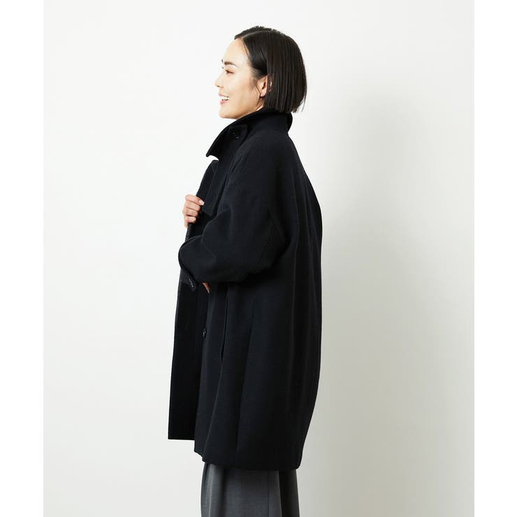 Super100ウールステンカラーコート | MICHEL KLEIN | 詳細画像25 