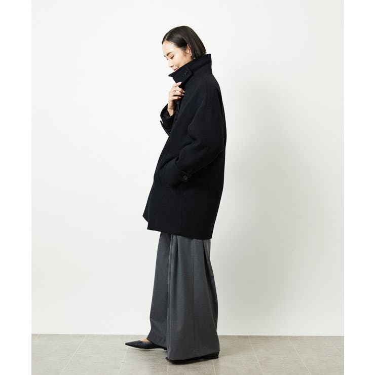 Super100ウールステンカラーコート | MICHEL KLEIN | 詳細画像27 