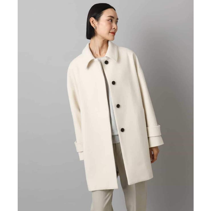 Super100ウールステンカラーコート | MICHEL KLEIN | 詳細画像28 