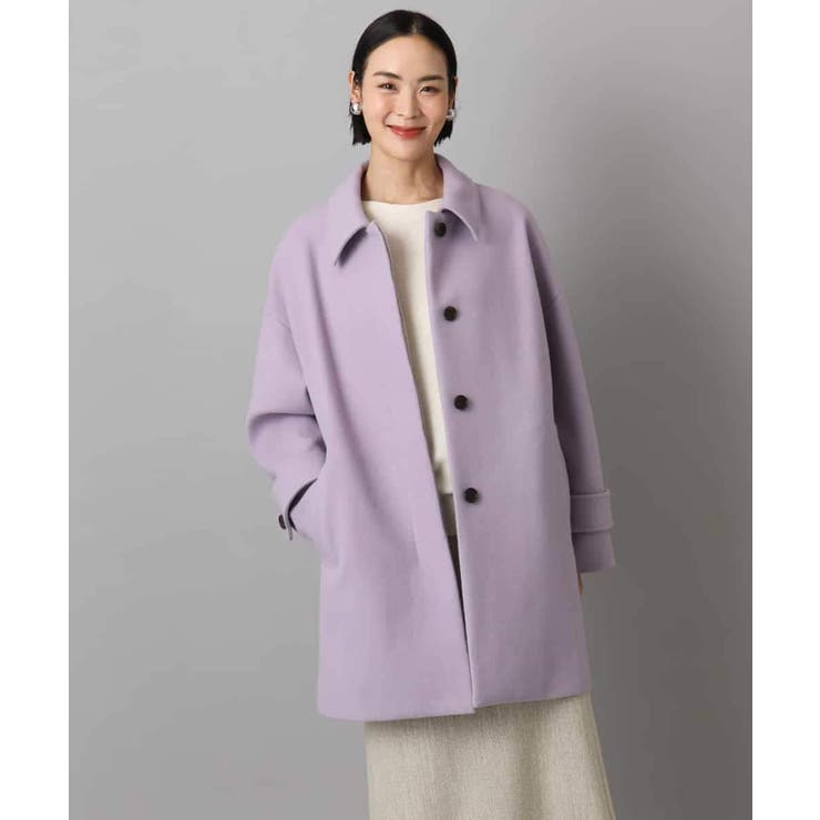 Super100ウールステンカラーコート | MICHEL KLEIN | 詳細画像47 