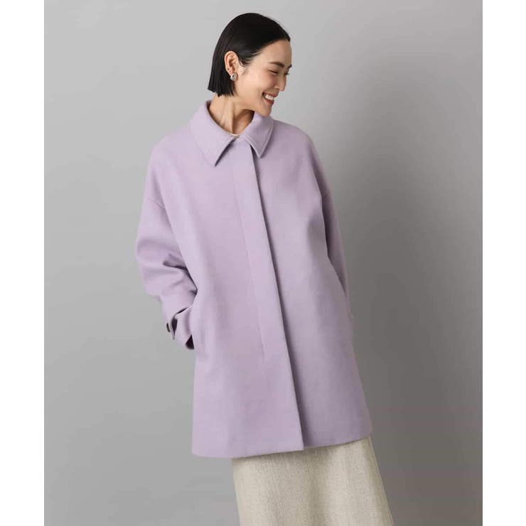 Super100ウールステンカラーコート | MICHEL KLEIN | 詳細画像49 