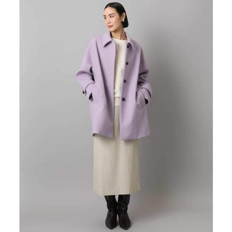 Super100ウールステンカラーコート | MICHEL KLEIN | 詳細画像51 