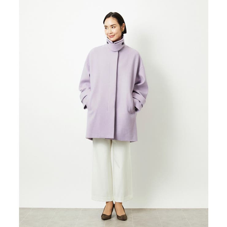 Super100ウールステンカラーコート | MICHEL KLEIN | 詳細画像59 